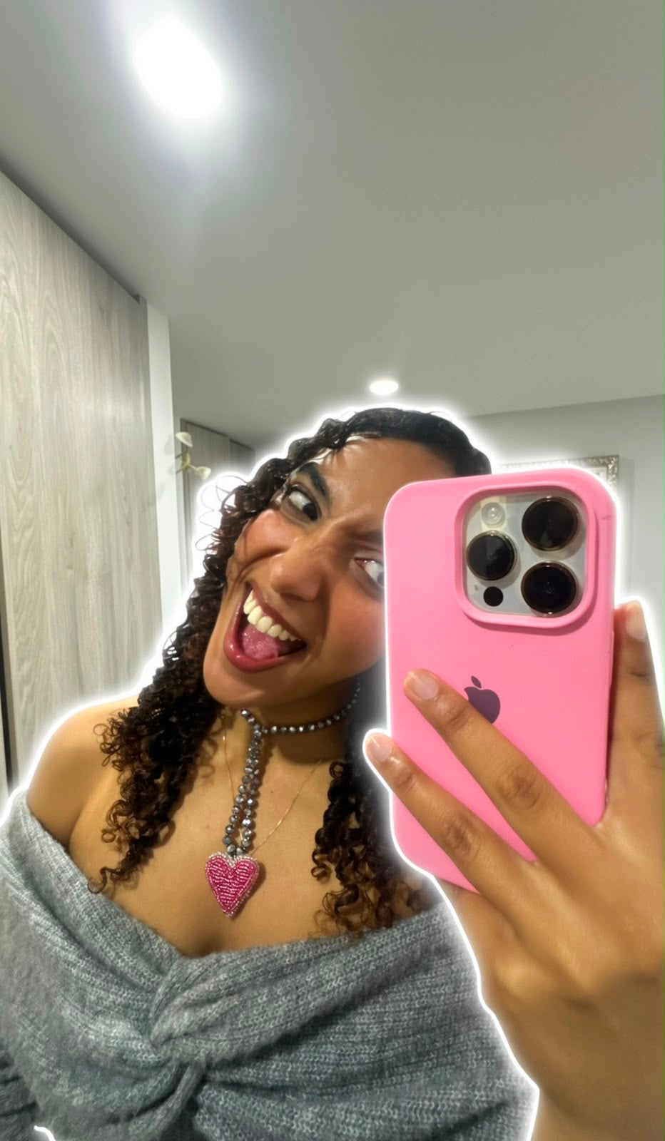 CHUNKY PINK HEART