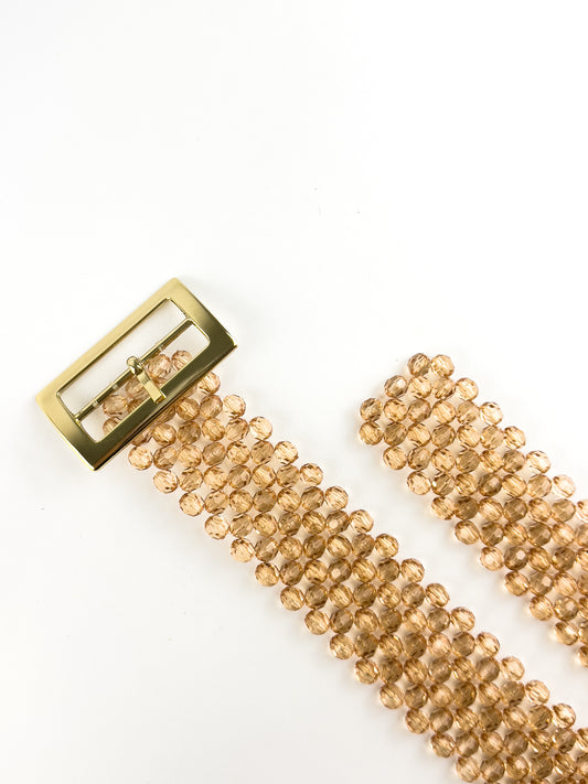 CINTURON BEIGE