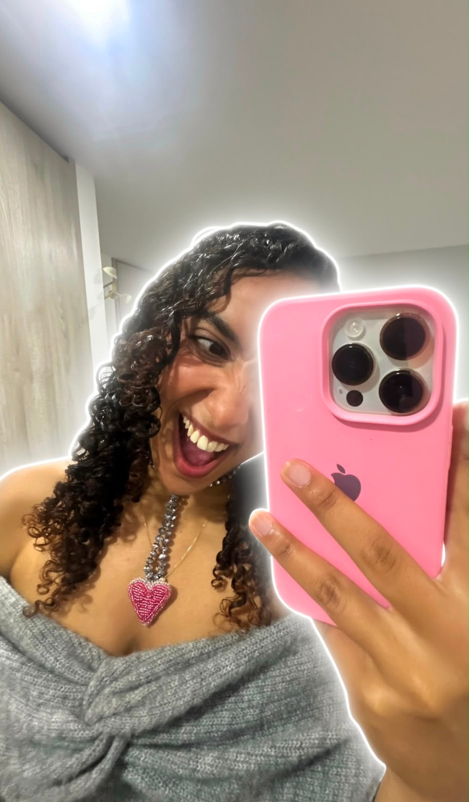 CHUNKY PINK HEART